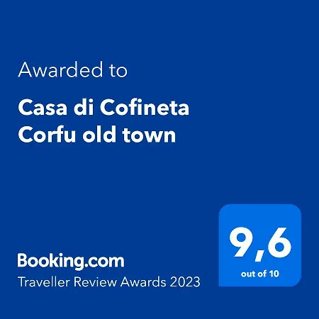 Casa Di Cofineta Corfu Old Town Appartement *